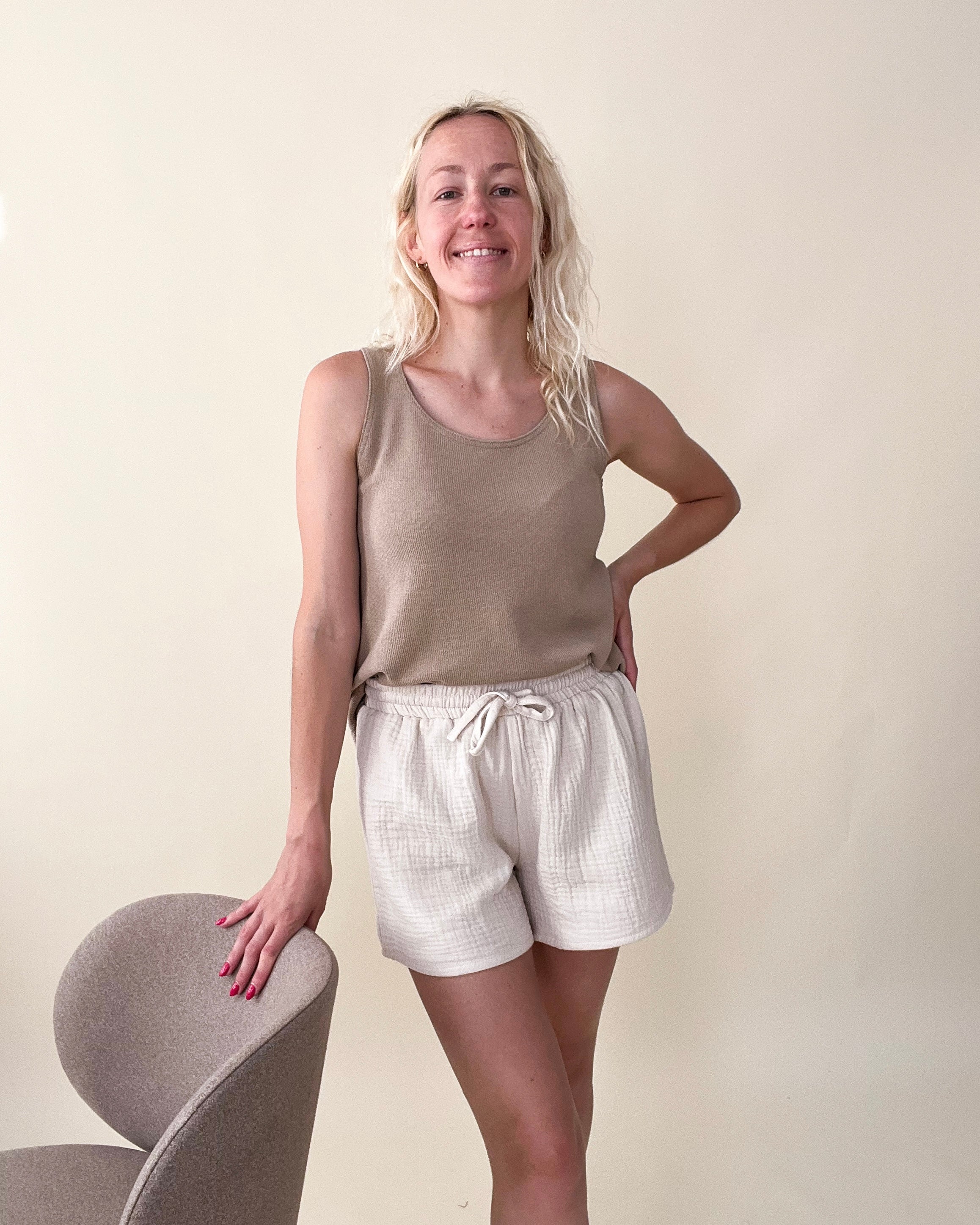 SOFTLY ME - PREMIUM muslin kratke hlače