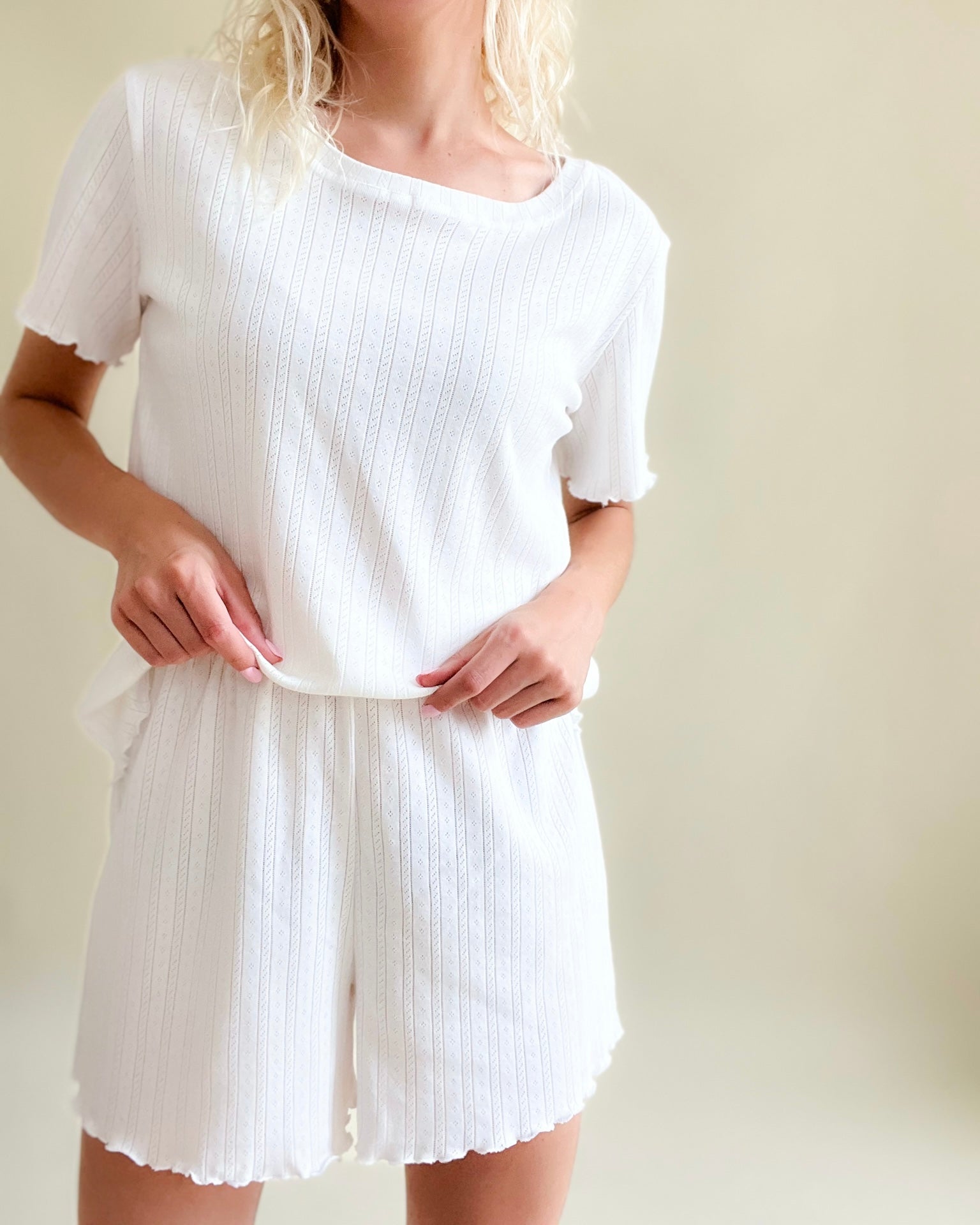 Dreamy me lounge set - ecru