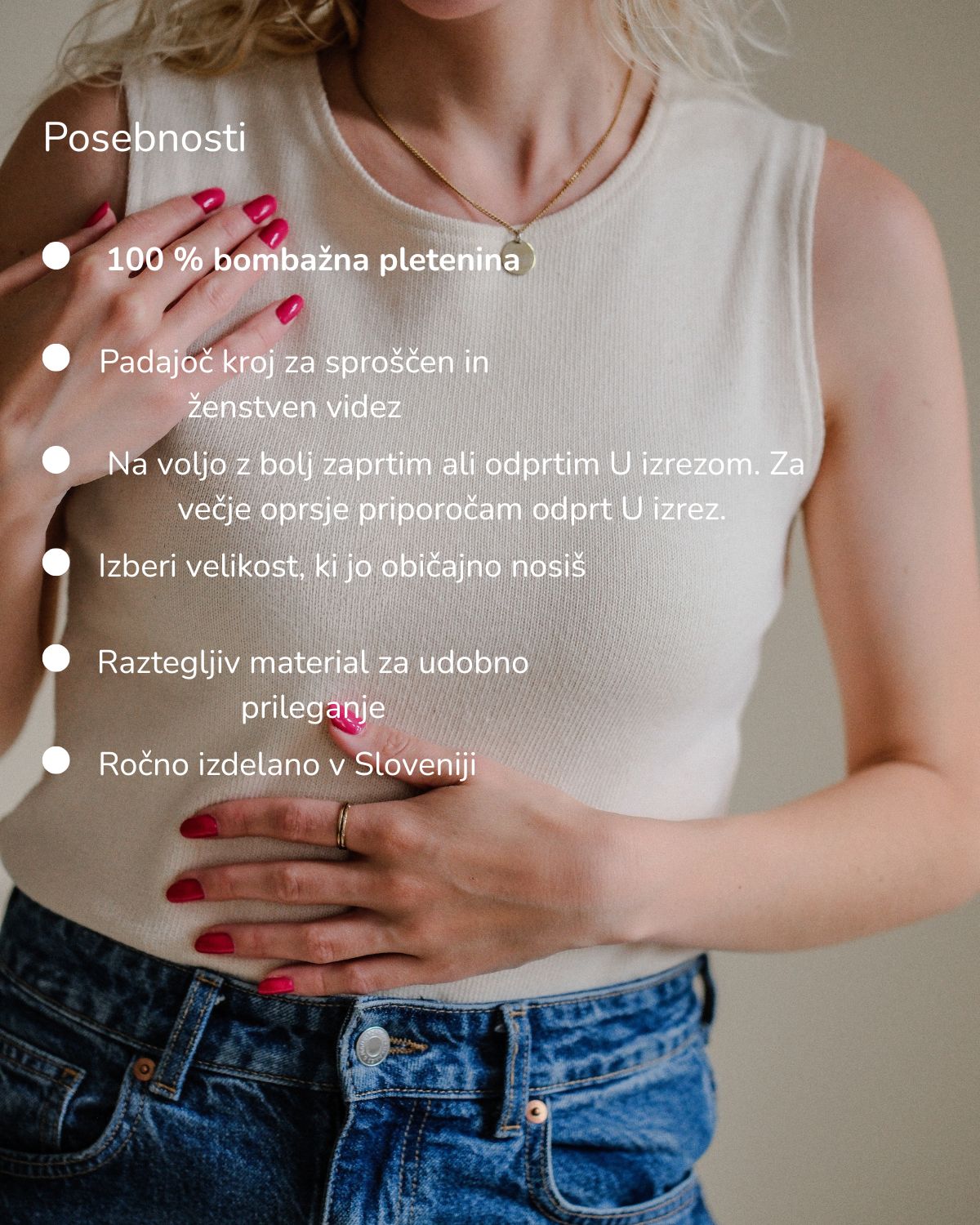 True me - pleteni top natur