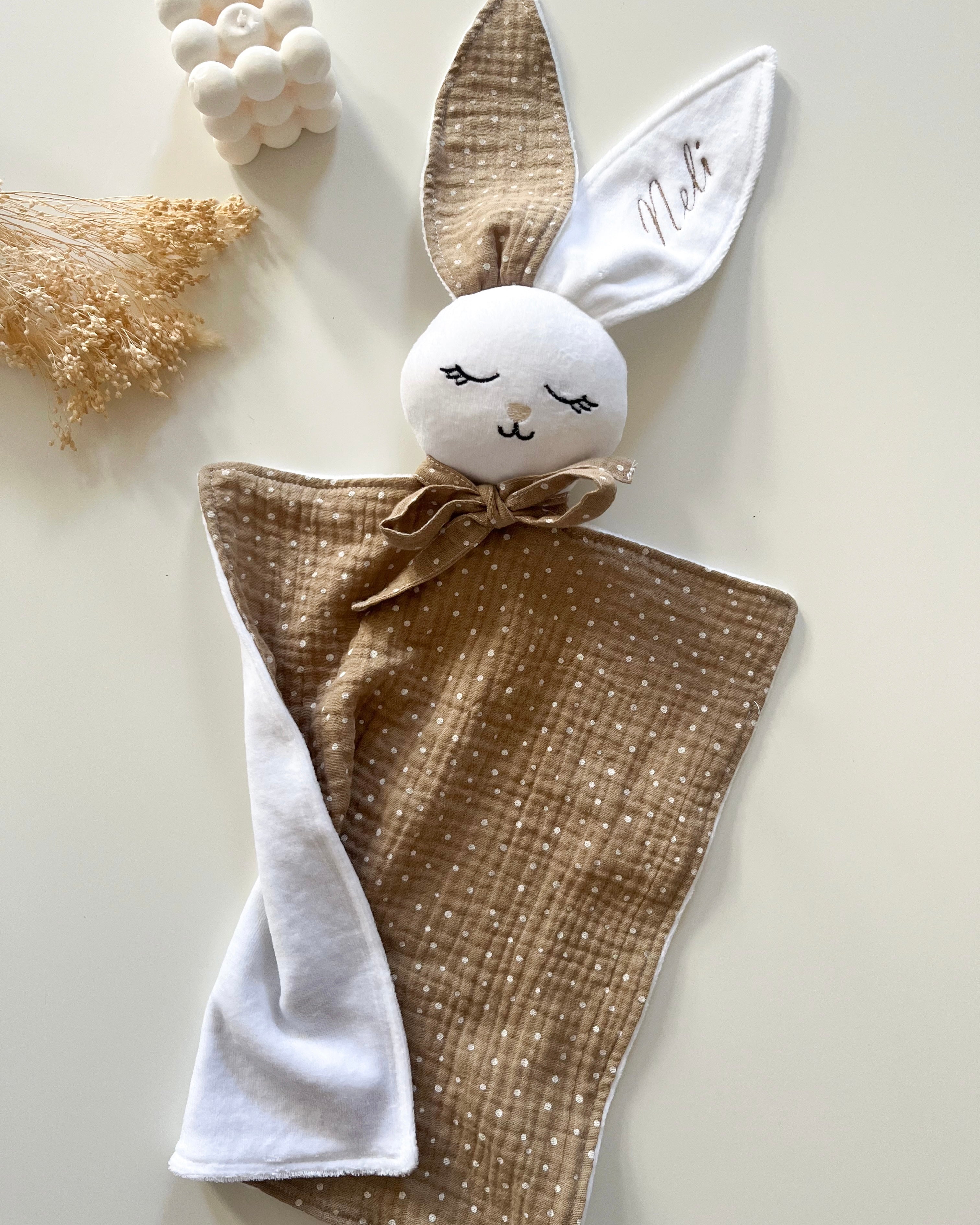 Moja prva ninica - bež s pikicami