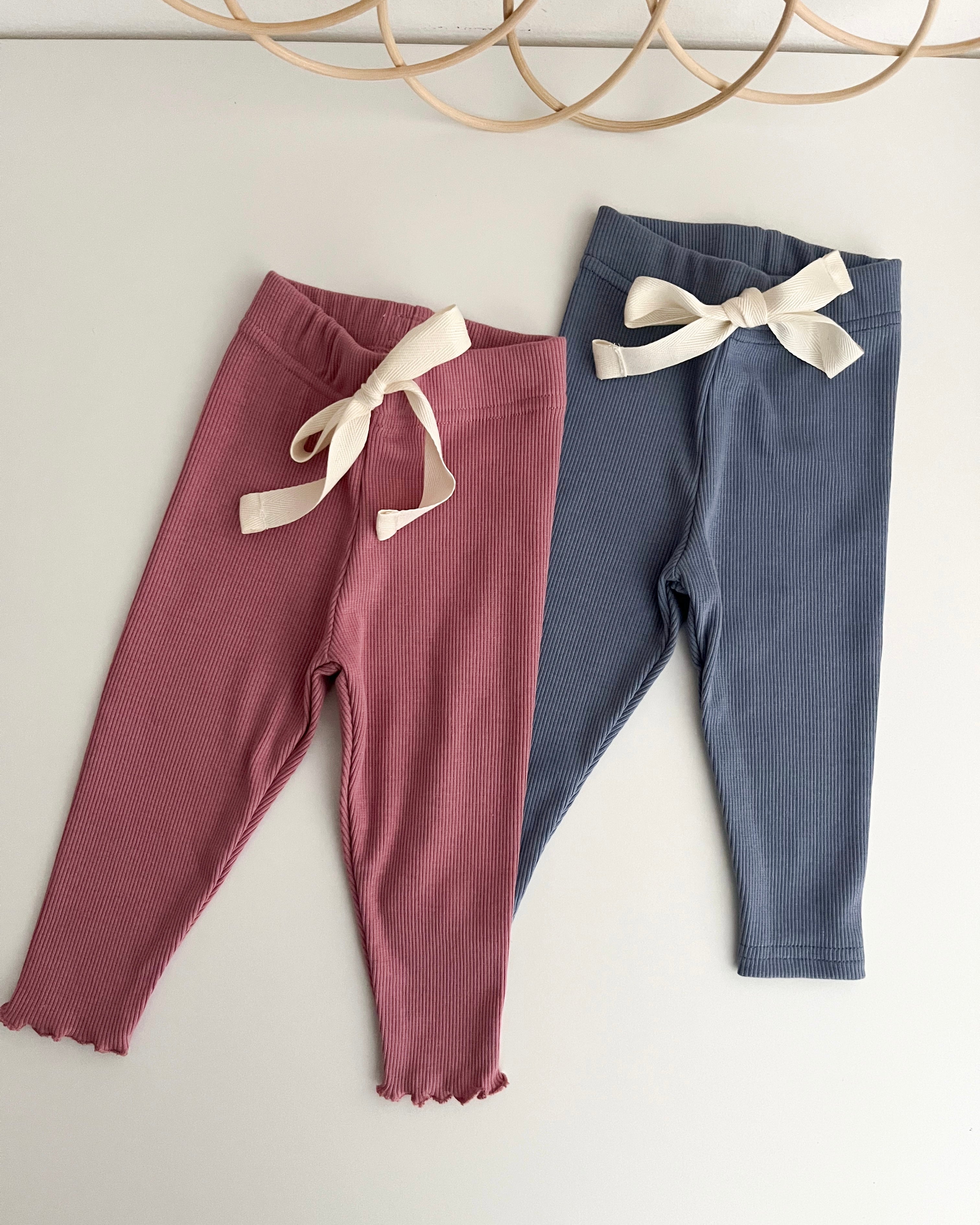 Rebraste pajkice Cotton - več barv