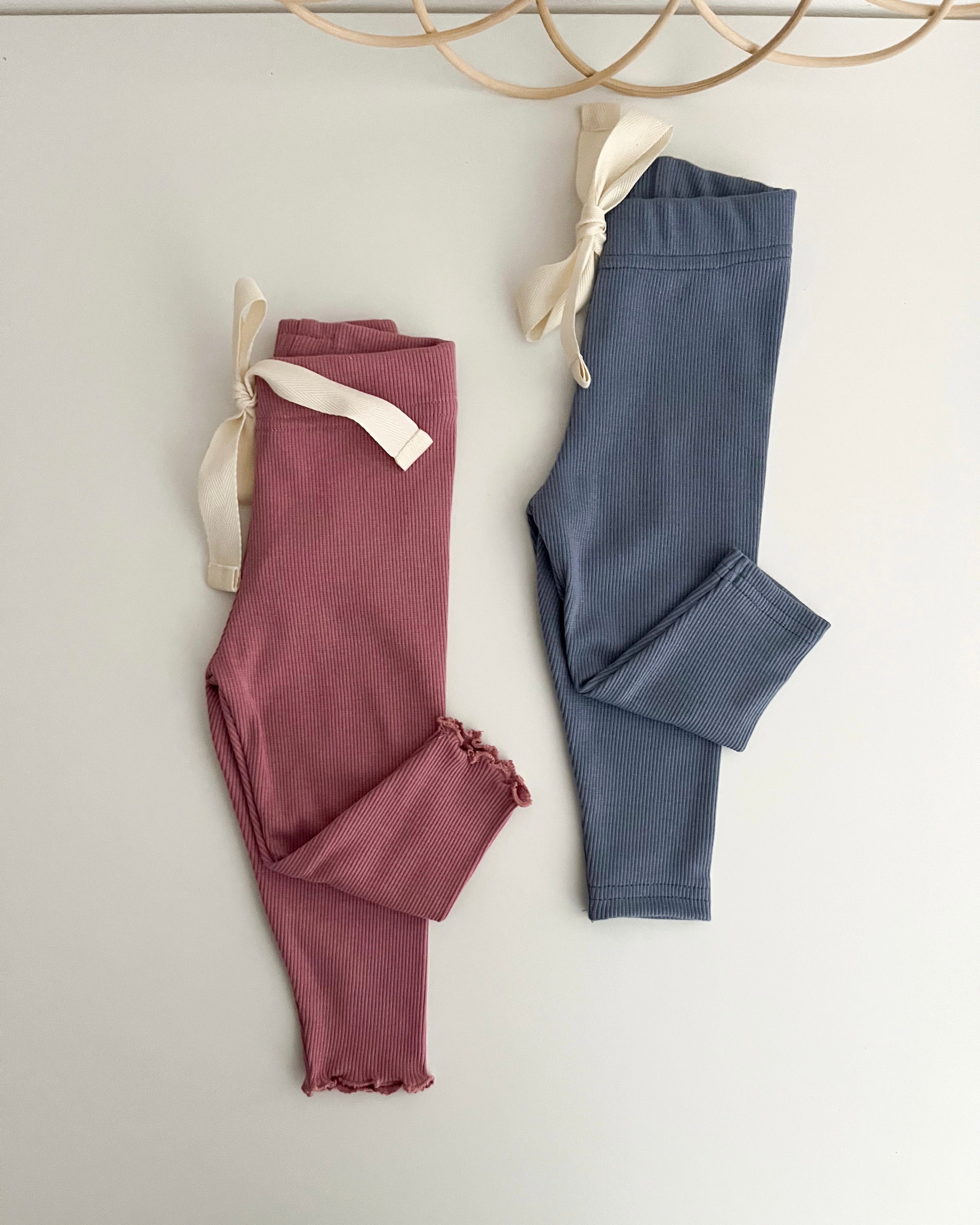 Rebraste pajkice Cotton - več barv