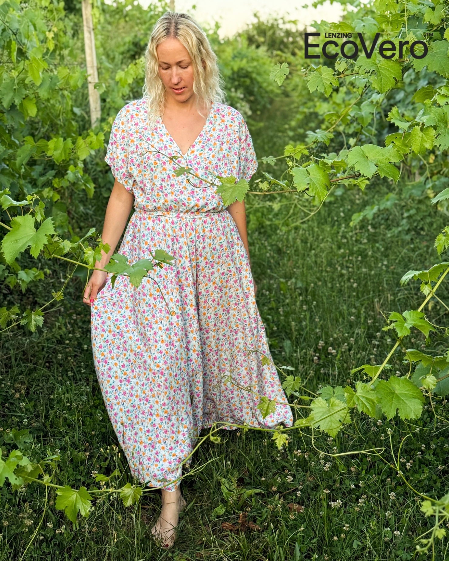 Flowy me - ECOVERO™ Maxi obleka