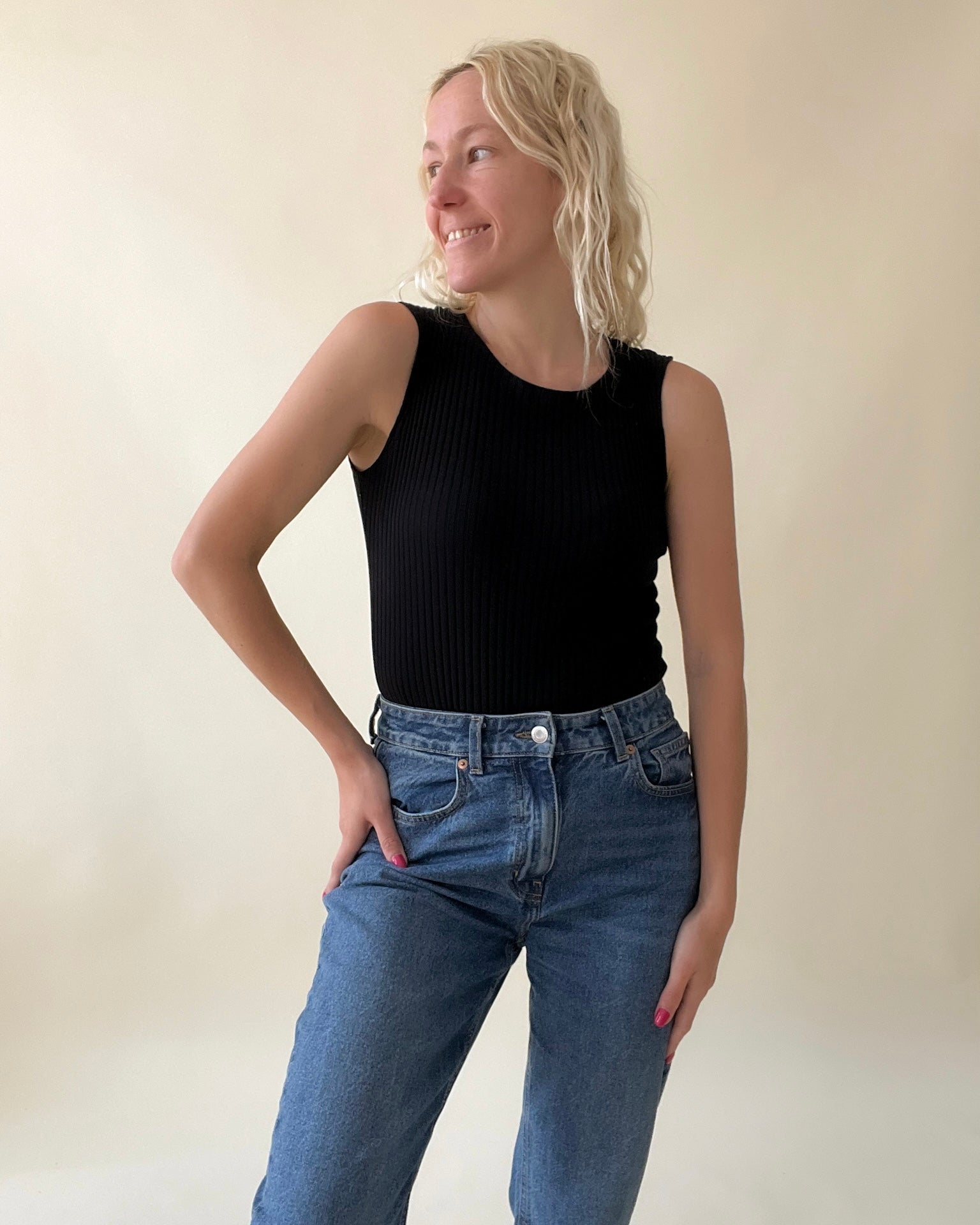 Essential me - Wide ribbed top