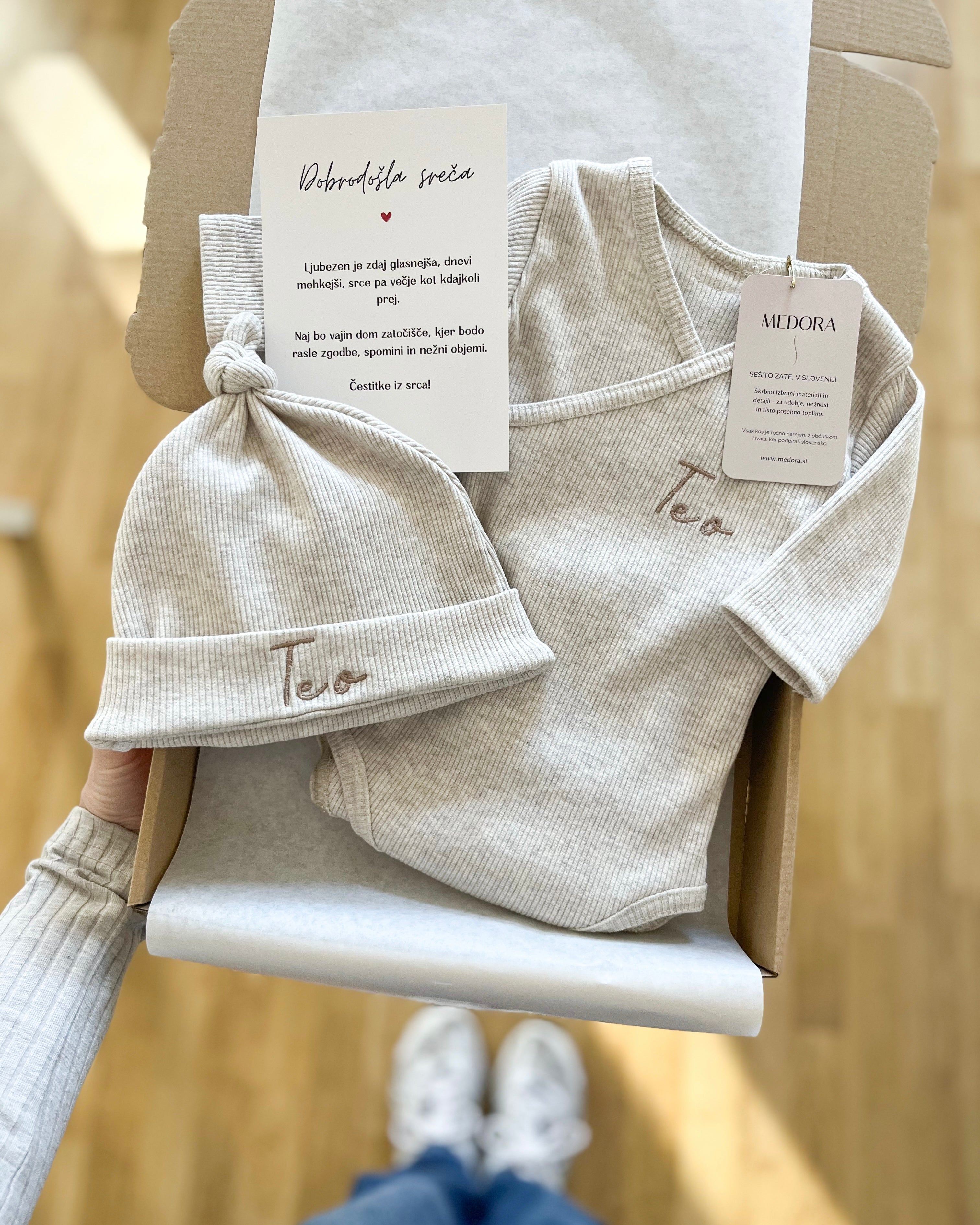 Darilni set MINI - moj prvi spomin