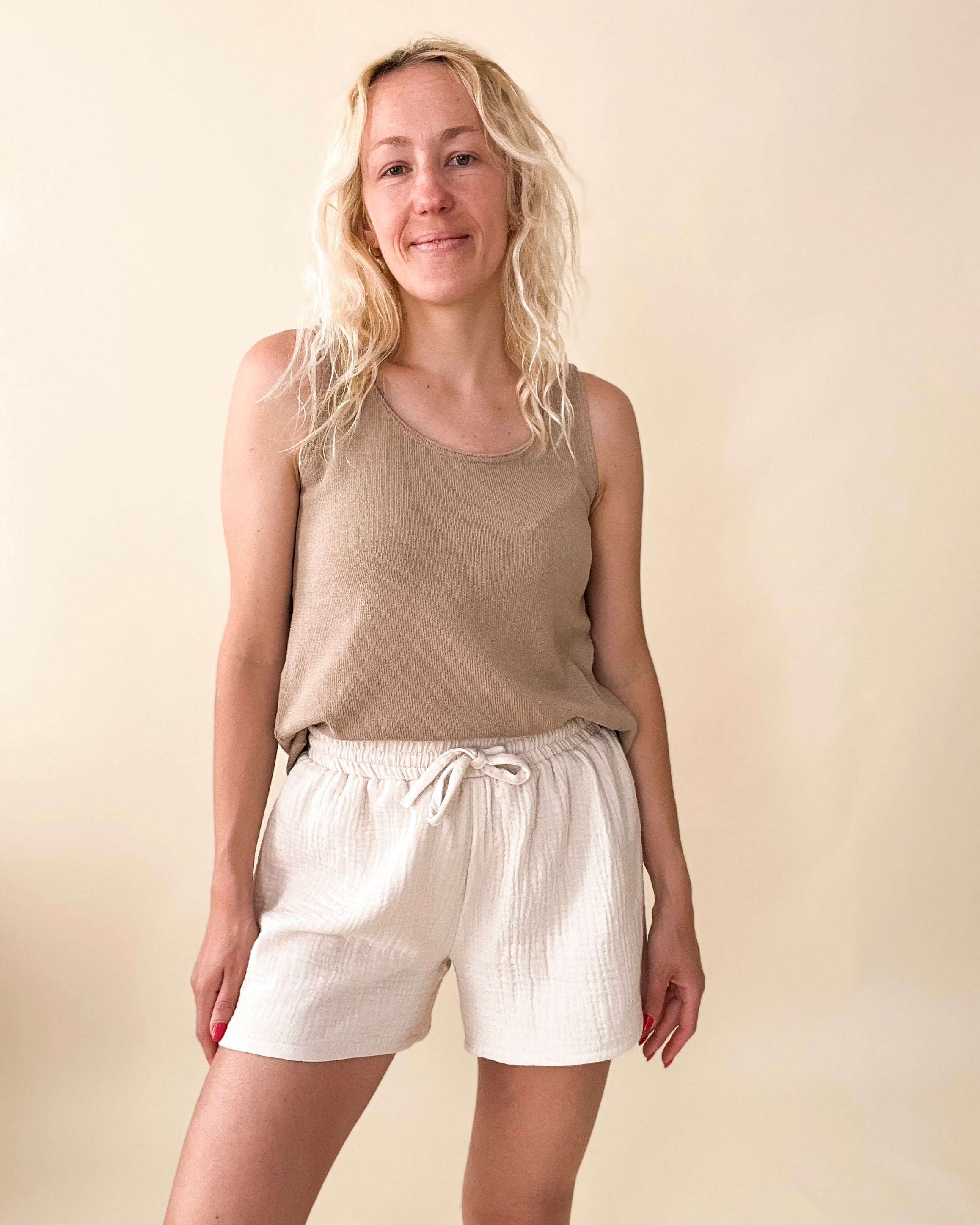 SOFTLY ME - PREMIUM muslin kratke hlače
