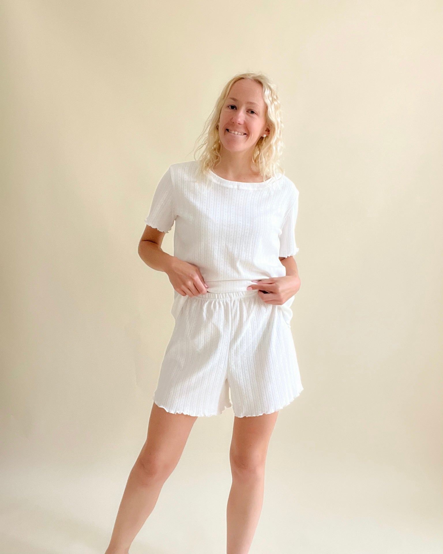 Dreamy me lounge set - ecru