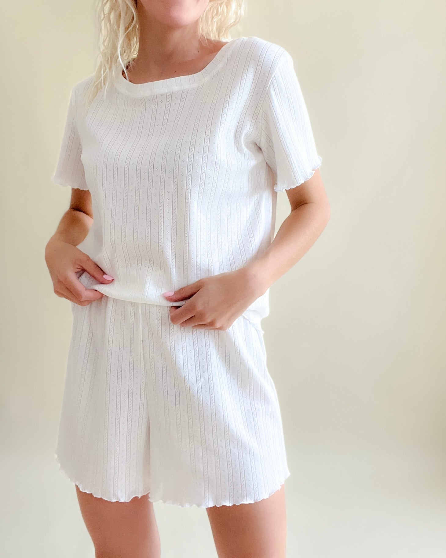 Dreamy me lounge set - ecru