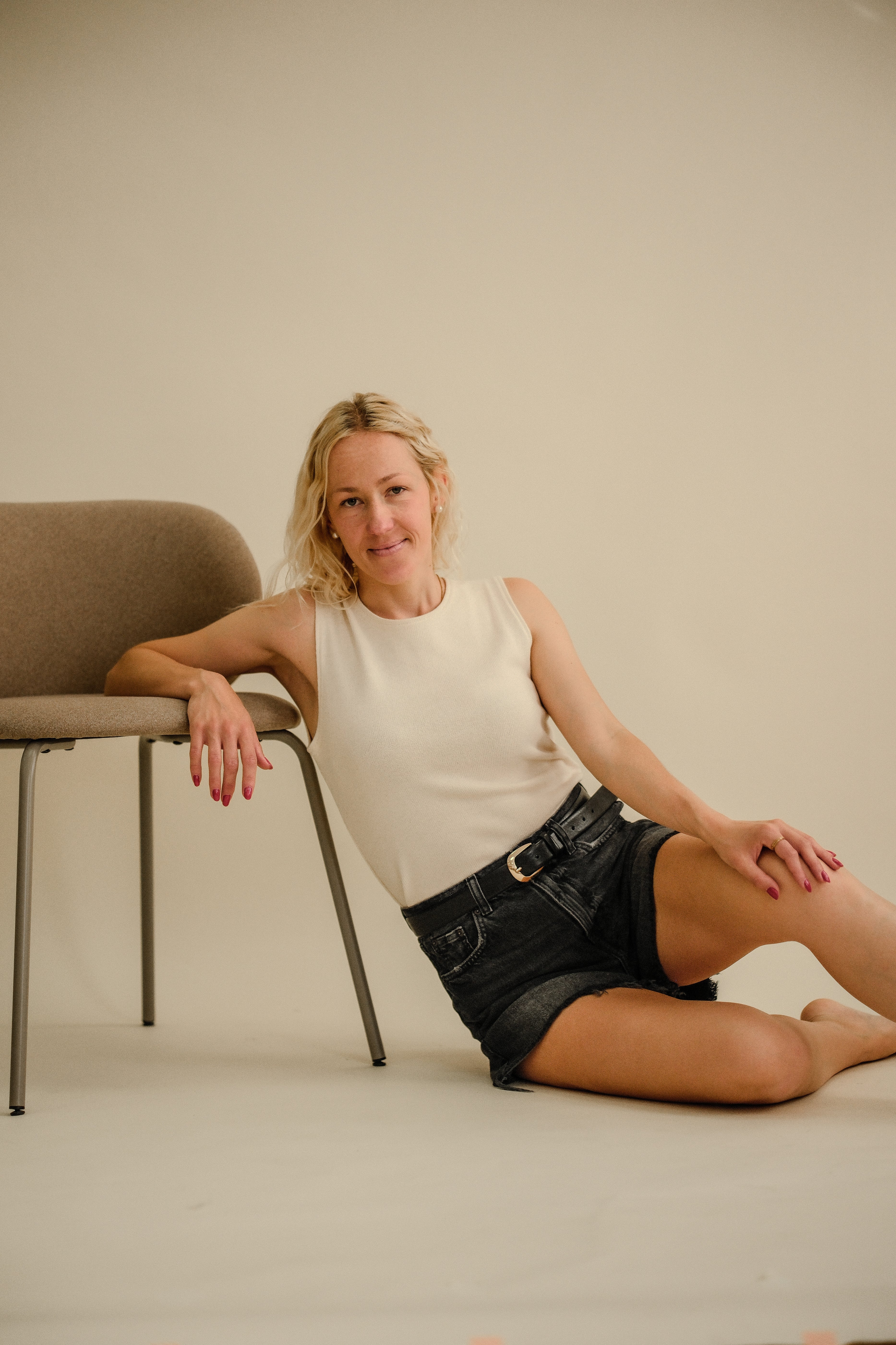 True me - pleteni top taupe