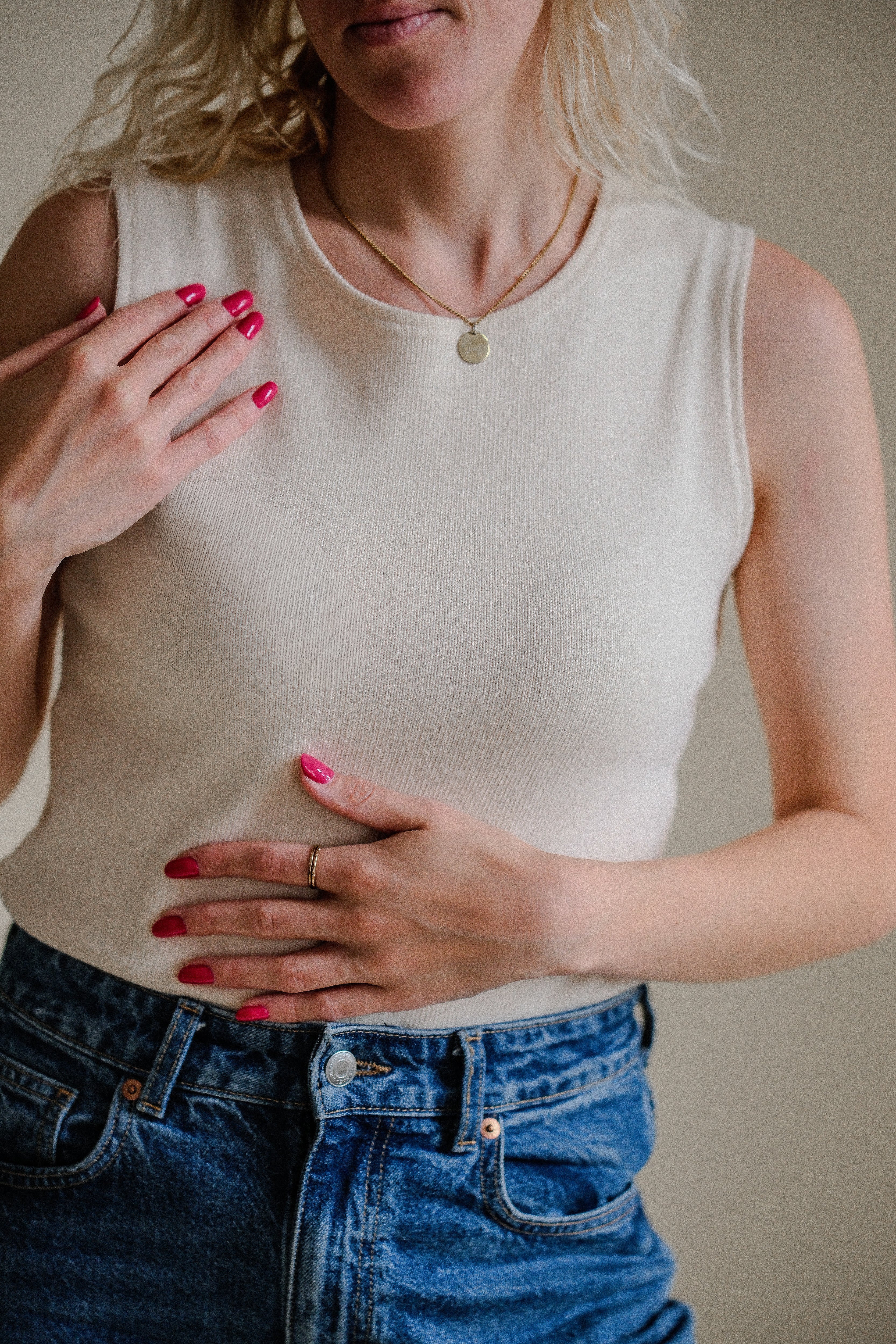 True me - pleteni top taupe
