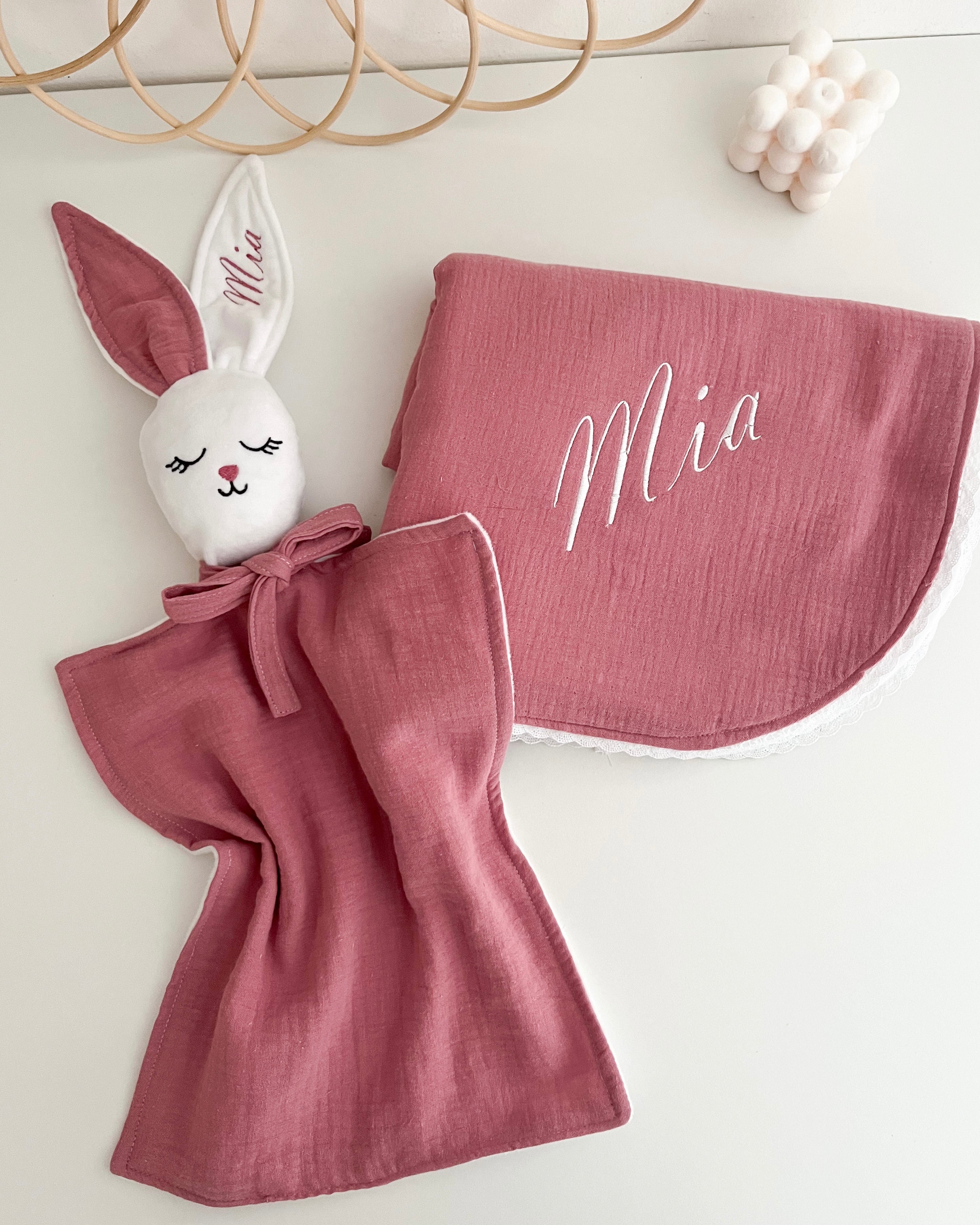 Darilni set MAXI - Prvi objem (roza)