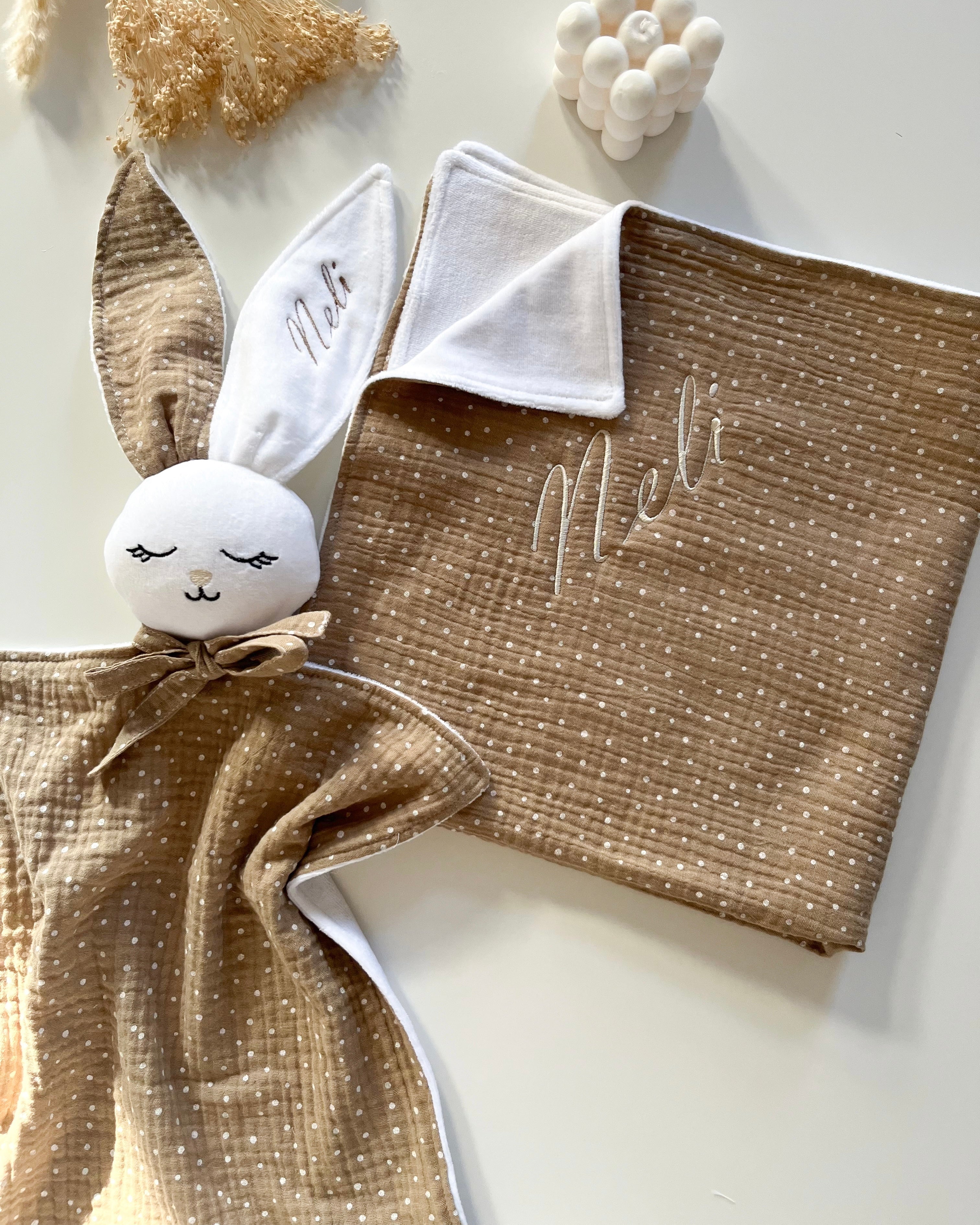 Darilni set MAXI - Nežne pikice bež