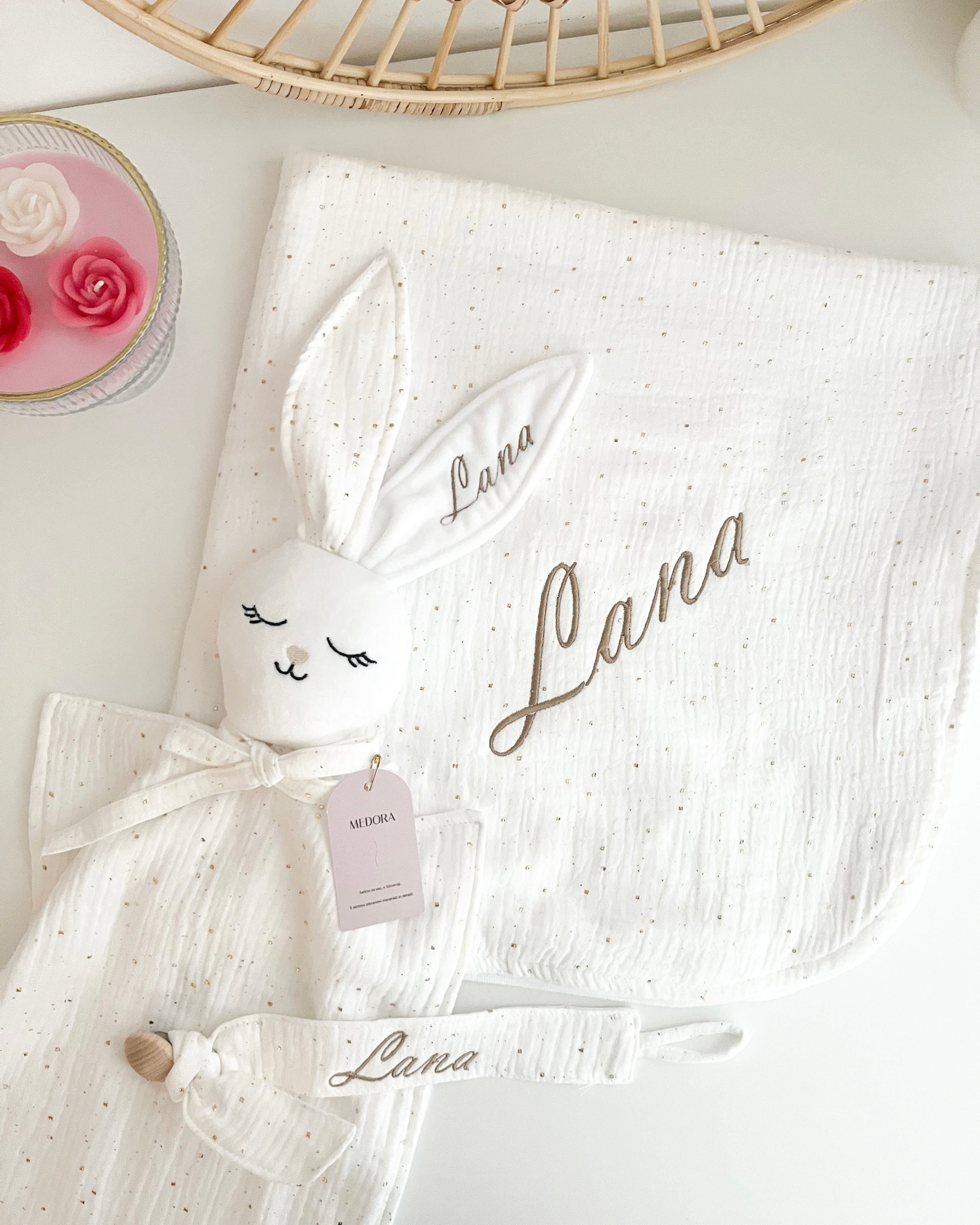 Darilni set MAXI- Prvi objem (cream)