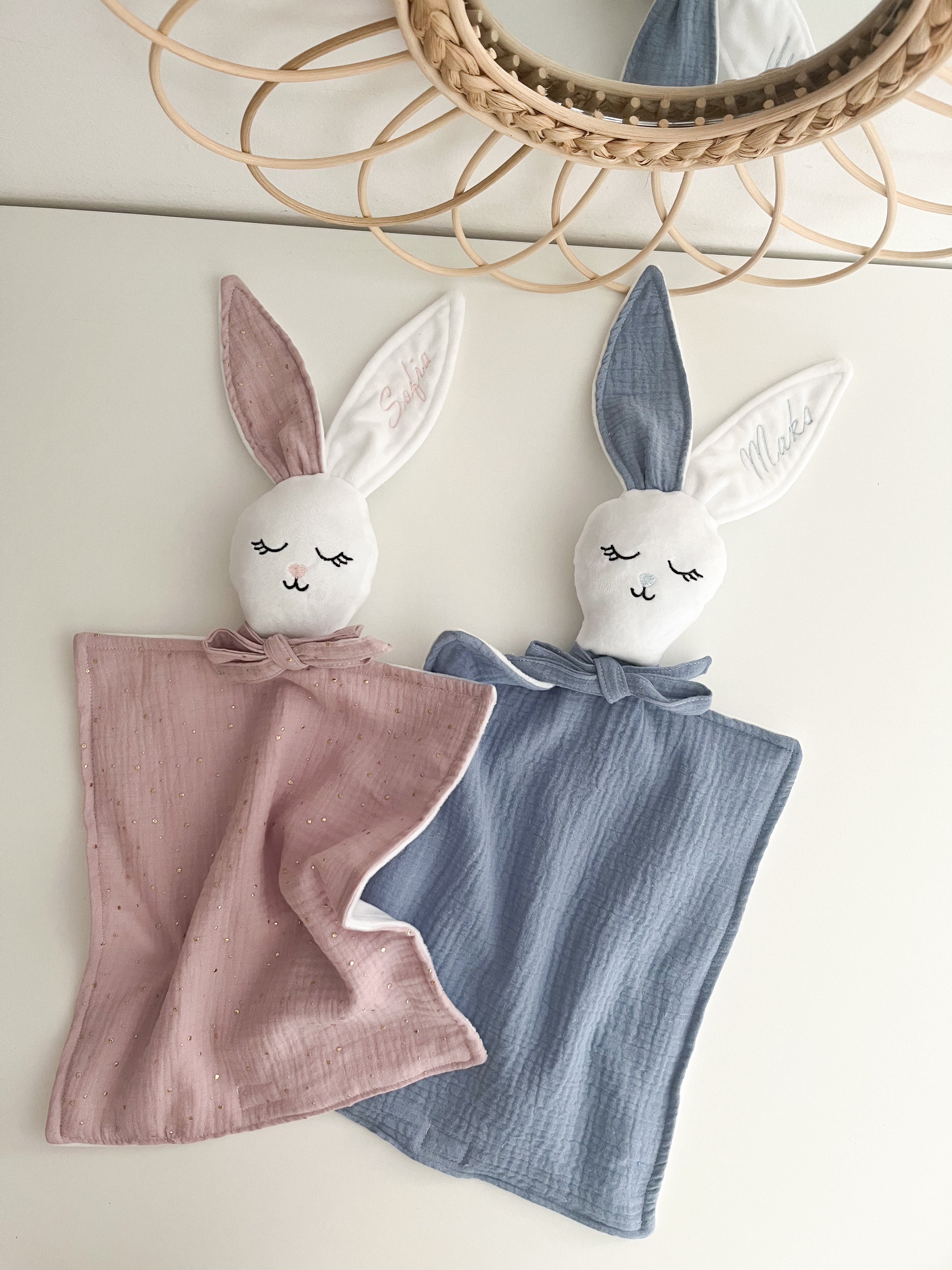 Darilni set MINI - Nežen set DOBRODOŠLICE (moder)