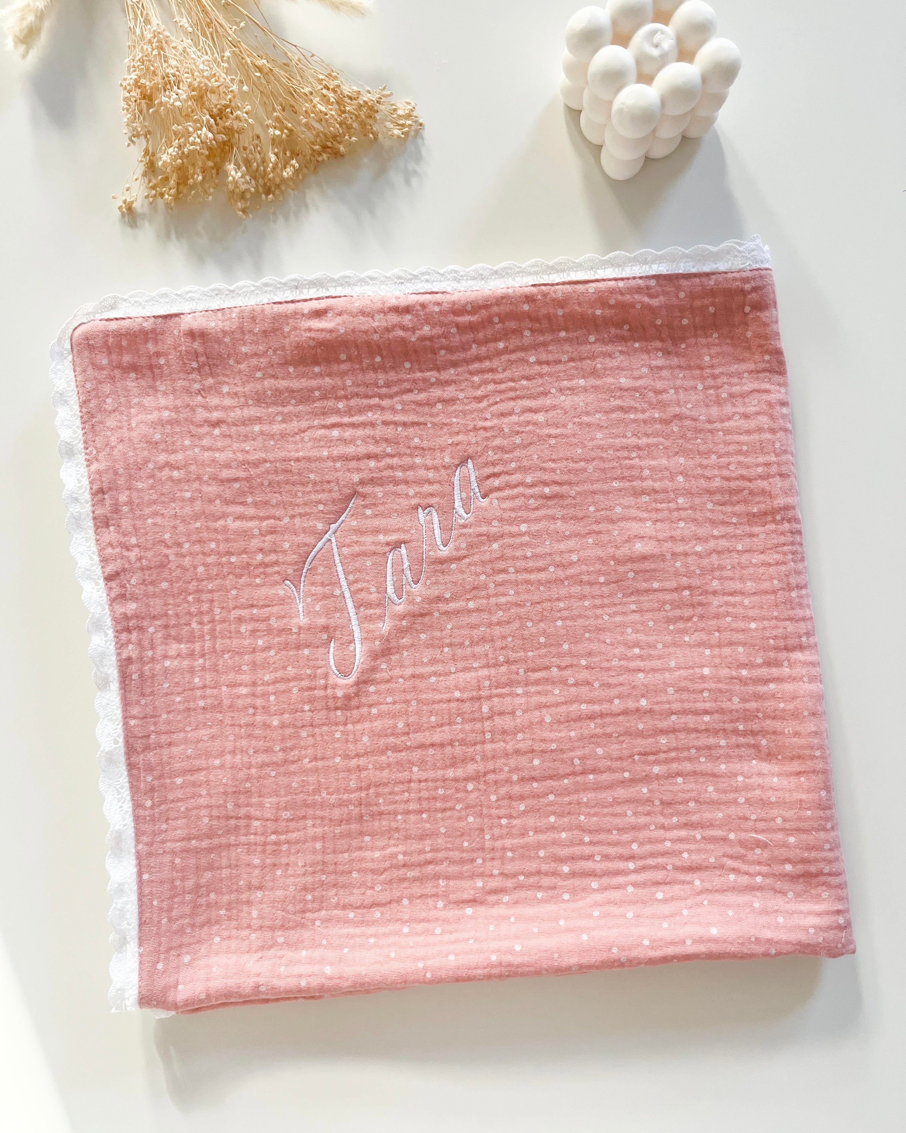 Darilni set MAXI - Nežne pikice roza